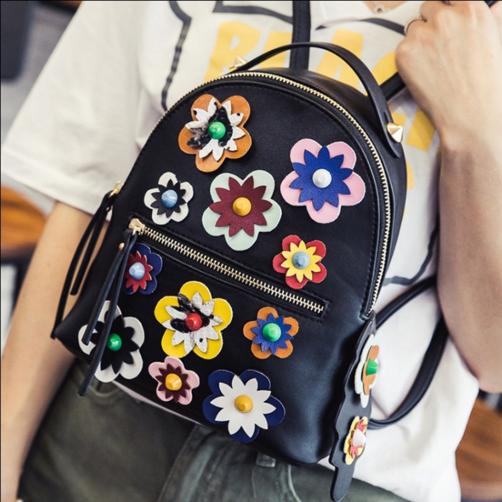 Small flower backpack